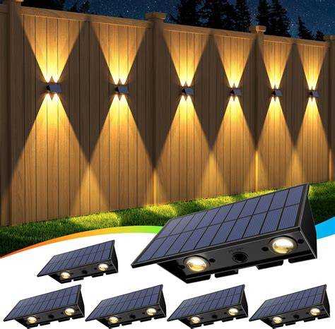 fence mounted solar lights|20 Best Solar Fence Lights & Their Reviews [Updated .